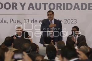 GOBIERNO ESTATAL . REUNIÓN ADÁN AUGUSTO LÓPEZ