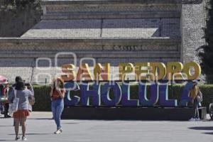 SAN PEDRO CHOLULA . TURISMO