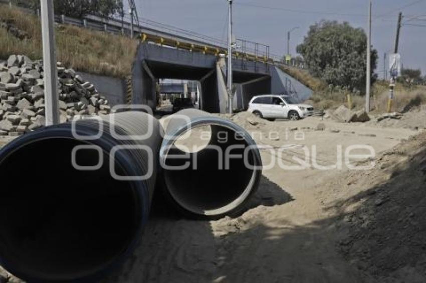 SAN ANDRÉS CHOLULA . OBRA DRENAJE PLUVIAL