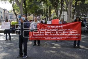 MANIFESTACIÓN VERIFICACIÓN VEHICULAR