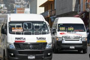 TLAXCALA . TRANSPORTE PÚBLICO