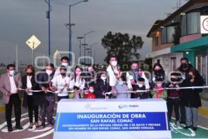 SAN ANDRÉS CHOLULA . INAUGURACIÓN UNIDAD DEPORTIVA