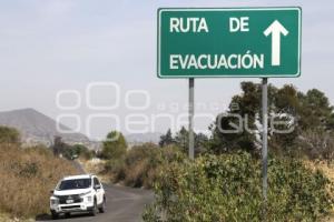 SEÑALÉTICA . RUTA DE EVACUACIÓN 