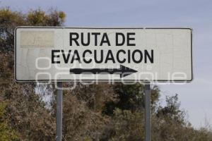 SEÑALÉTICA . RUTA DE EVACUACIÓN 