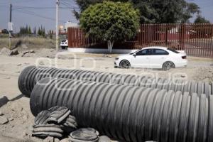 SAN ANDRÉS CHOLULA . OBRA DRENAJE PLUVIAL