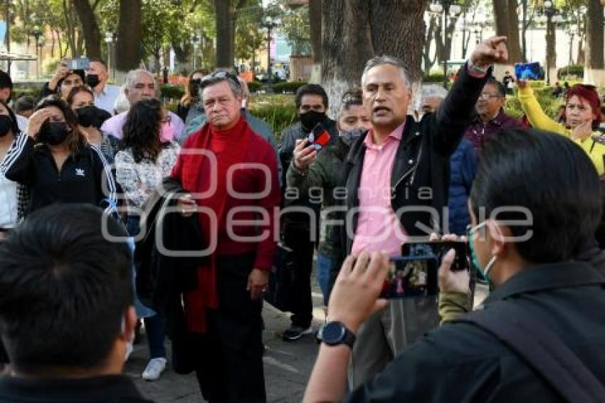 TLAXCALA . PROTESTA SNTE 55