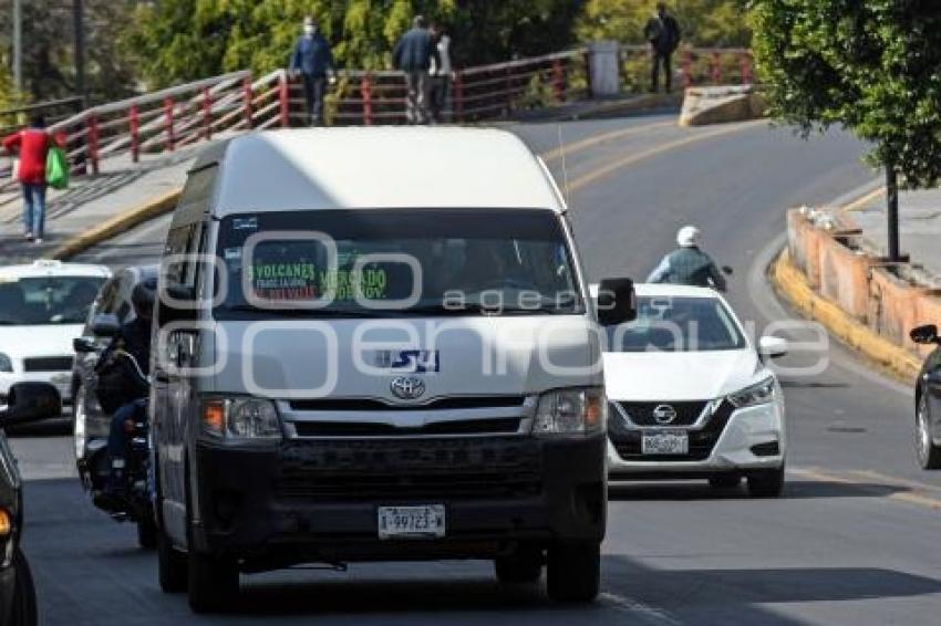 TLAXCALA . TRANSPORTE PÚBLICO