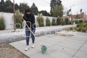 SAN ANDRÉS CHOLULA . JORNADA LIMPIEZA