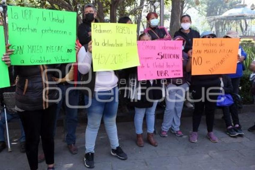 TLAXCALA . PROTESTA TEPETITLA