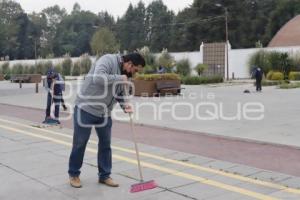 SAN ANDRÉS CHOLULA . JORNADA LIMPIEZA