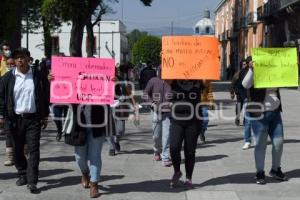 TLAXCALA . PROTESTA TEPETITLA