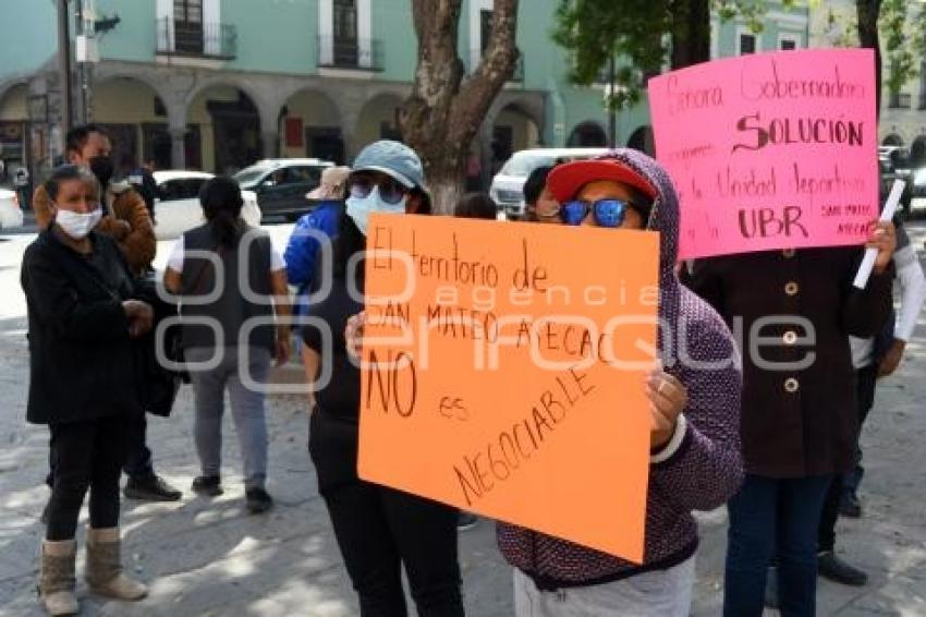 TLAXCALA . PROTESTA TEPETITLA