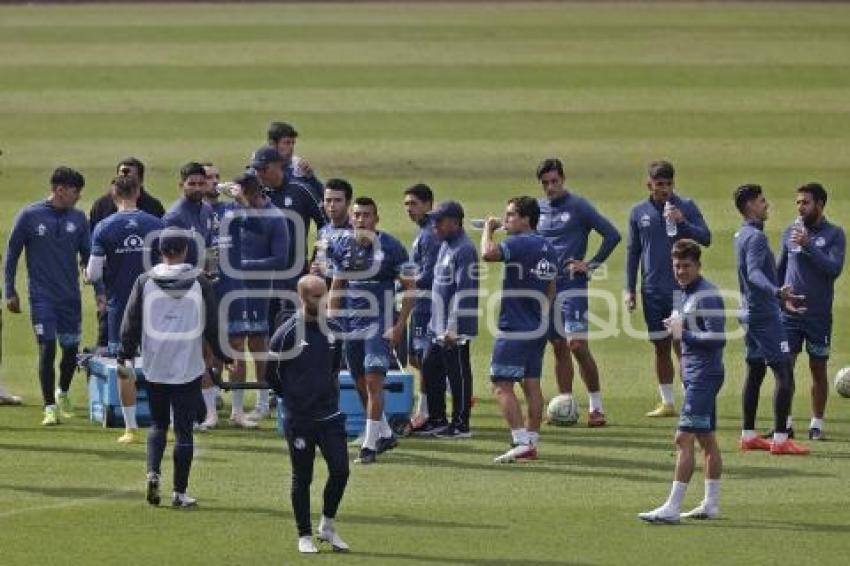 CLUB PUEBLA . ENTRENAMIENTO