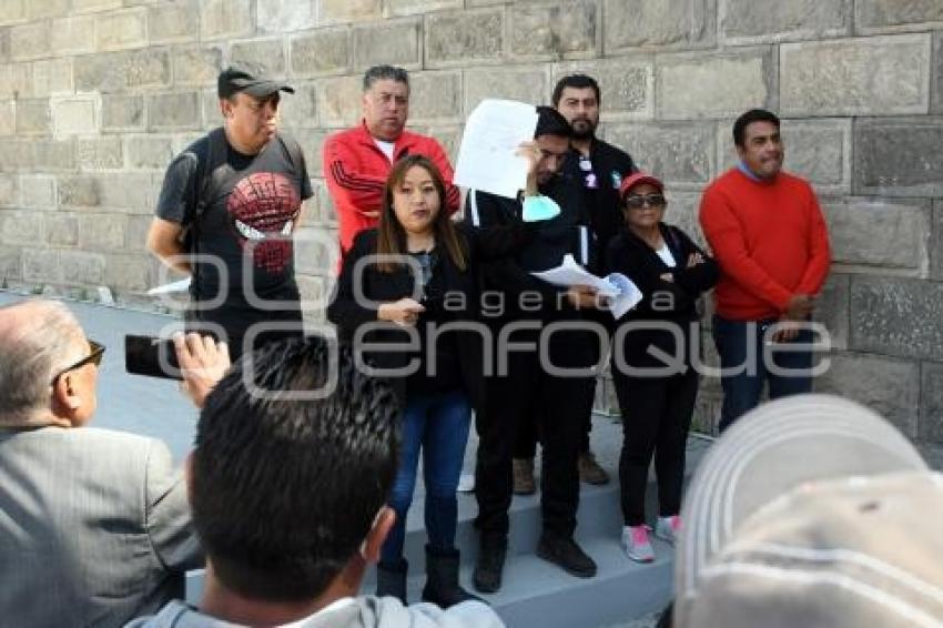 TLAXCALA . MANIFESTACIÓN DOCENTES