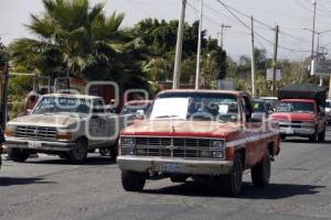 ATLIXCO . MANIFESTACIÓN VERIFICACIÓN VEHICULAR