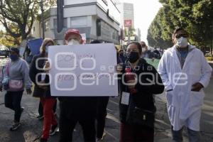 MANIFESTACIÓN ISSSTE
