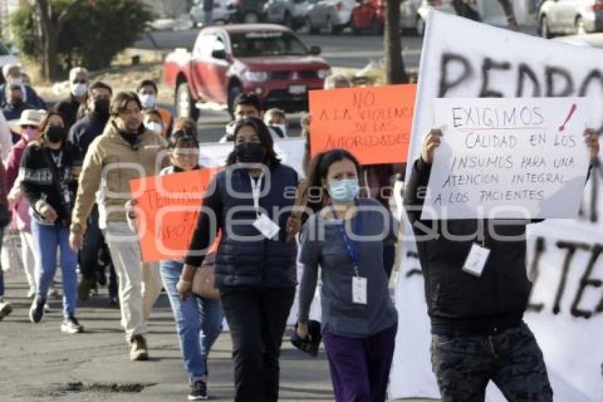 MANIFESTACIÓN ISSSTE