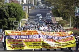 MANIFESTACIÓN ISSSTE
