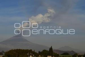 ATLIXCO . VOLCÁN POPOCATÉPETL