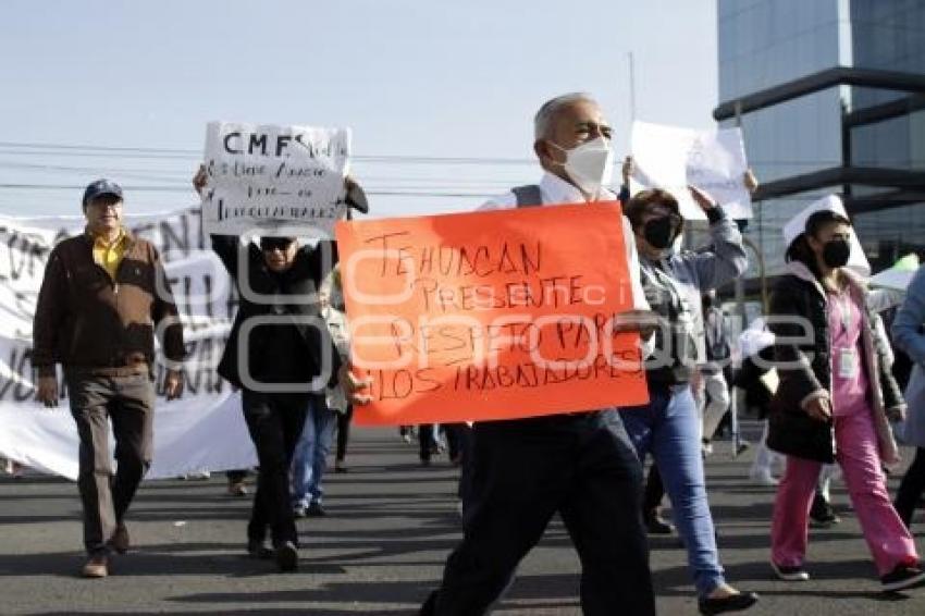 MANIFESTACIÓN ISSSTE
