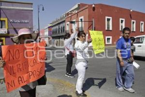 MANIFESTACIÓN . VERIFICACIÓN VEHICULAR