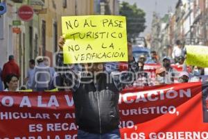 MANIFESTACIÓN . VERIFICACIÓN VEHICULAR