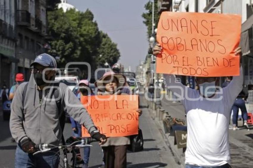 MANIFESTACIÓN . VERIFICACIÓN VEHICULAR