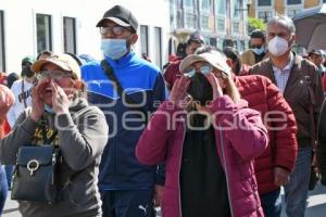 TLAXCALA . MANIFESTACIÓN DOCENTES