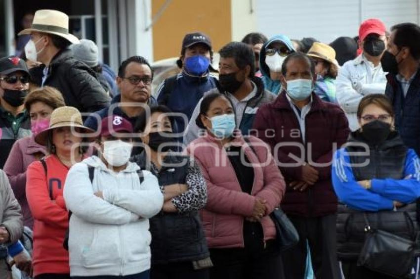 TLAXCALA . MANIFESTACIÓN DOCENTES