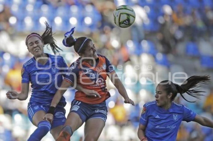 FÚTBOL FEMENIL . PUEBLA VS TIGRES