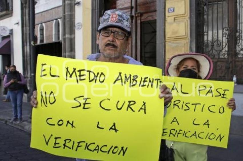 MANIFESTACIÓN . VERIFICACIÓN VEHICULAR