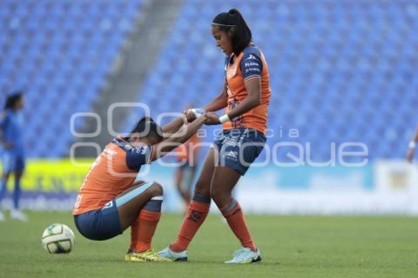 FÚTBOL FEMENIL . PUEBLA VS TIGRES