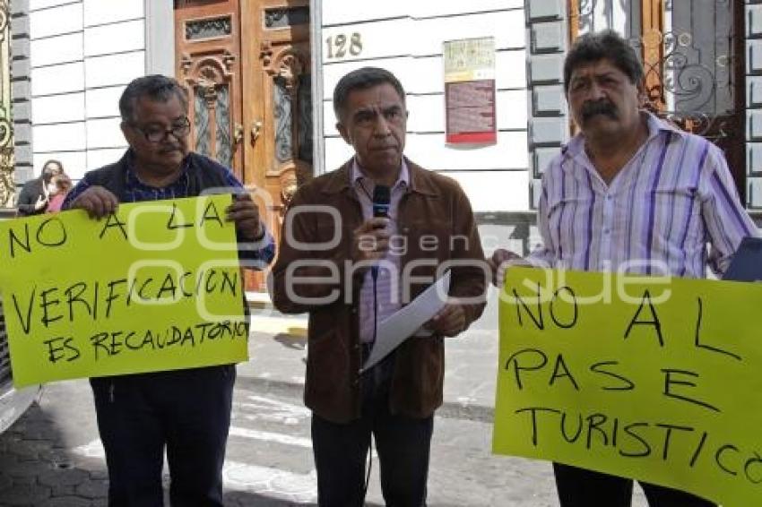 MANIFESTACIÓN . VERIFICACIÓN VEHICULAR