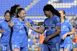 FÚTBOL FEMENIL . PUEBLA VS TIGRES