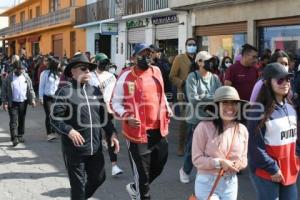 TLAXCALA . MANIFESTACIÓN DOCENTES