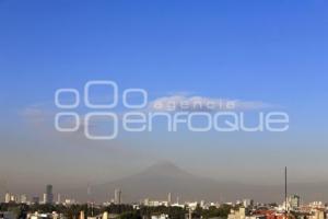 VOLCÁN POPOCATÉPETL . FUMAROLA