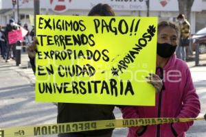 MANIFESTACIÓN . EJIDATARIOS SAN BALTAZAR CAMPECHE