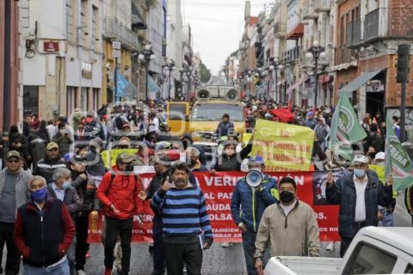 MANIFESTACIÓN . VERIFICACIÓN VEHICULAR