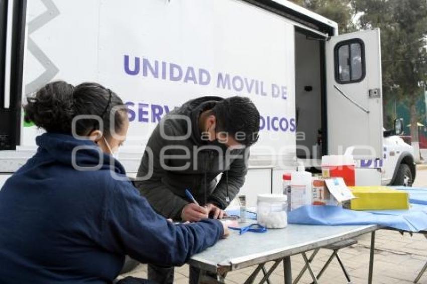 TLAXCALA . UNIDAD MÓVIL SERVICIOS MÉDICOS