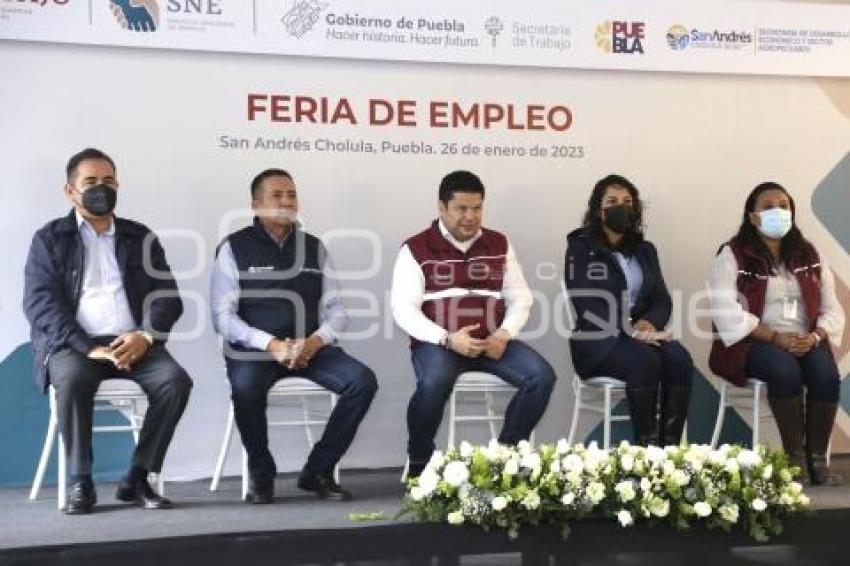 SAN ANDRÉS CHOLULA . FERIA DE EMPLEO