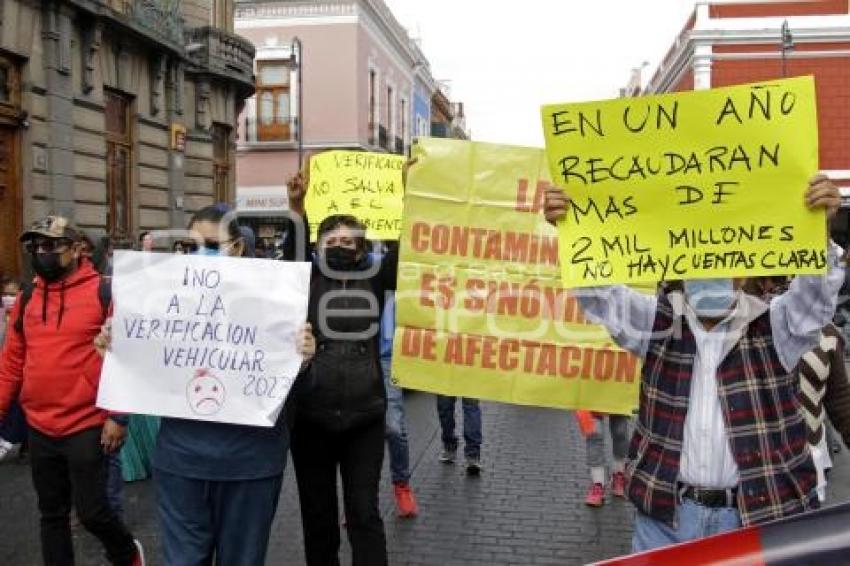 MANIFESTACIÓN . VERIFICACIÓN VEHICULAR