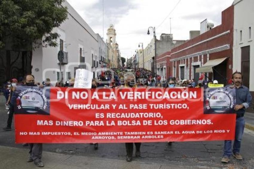 MANIFESTACIÓN . VERIFICACIÓN VEHICULAR