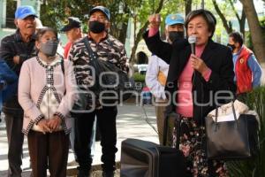 TLAXCALA . PROTESTA PENSIONES CIVILES