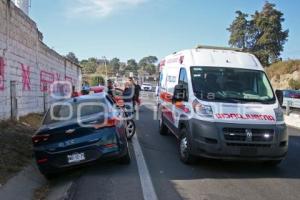 TLAXCALA . ACCIDENTE AUTOMOVILÍSTICO