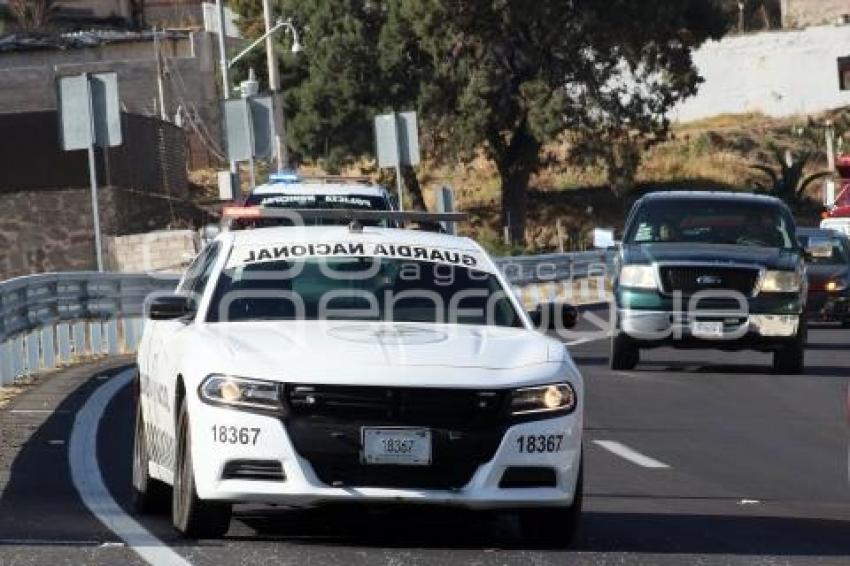 TLAXCALA . ACCIDENTE AUTOMOVILÍSTICO