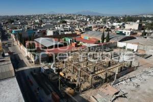 TLAXCALA . CONSTRUCCIÓN PRESIDENCIA CHIAUTEMPAN