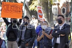 MANIFESTACIÓN ABELARDO CUELLAR