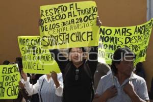 MANIFESTACIÓN UPVA 28 DE OCTUBRE