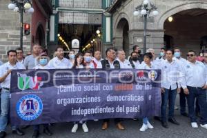 MANIFESTACIÓN UNIÓN DE TRABAJADORES