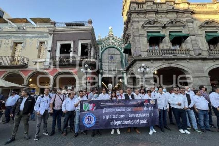 MANIFESTACIÓN UNIÓN DE TRABAJADORES